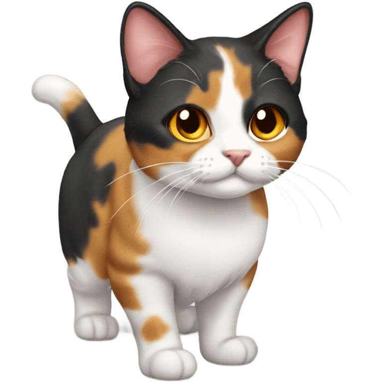 Calico cat emoji