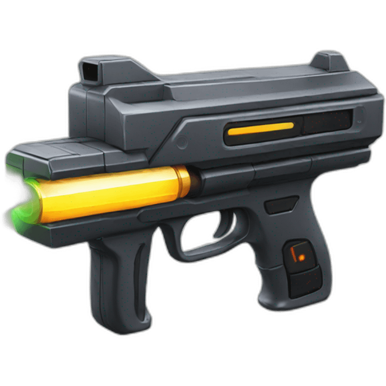 cyber laser gun emoji