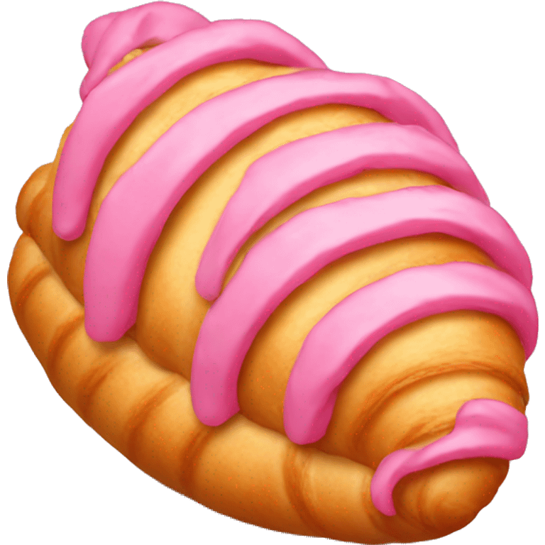 Pink Croissant emoji