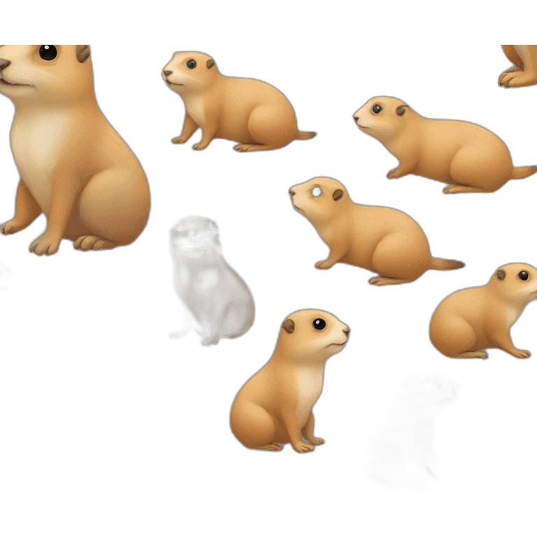 Prairie dog yip emoji