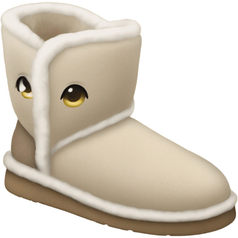 UGG slippers  emoji