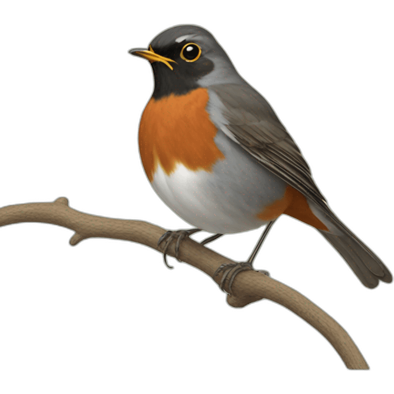 American robin emoji