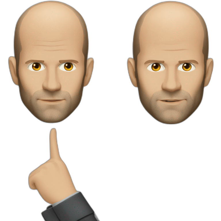 jason statham, the transporter emoji