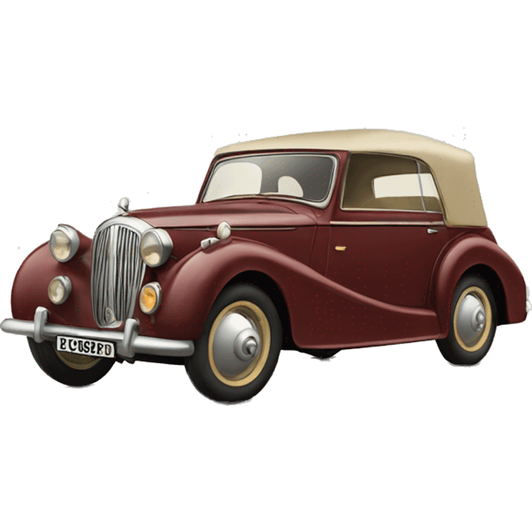 vintage car uk emoji