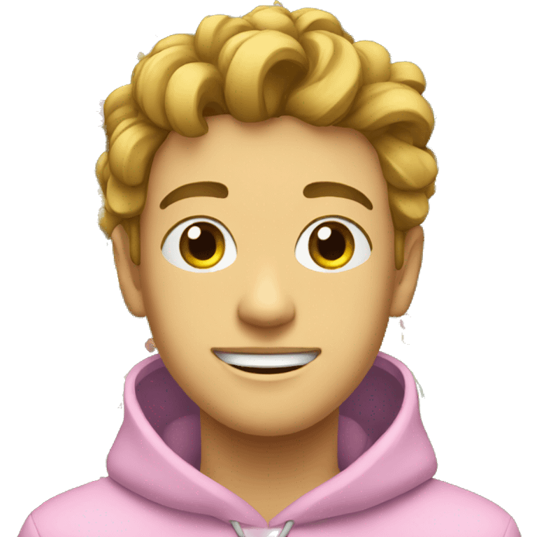 Youtubeur en fleur emoji