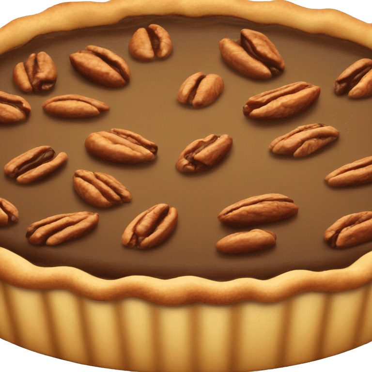 Pecan pie emoji