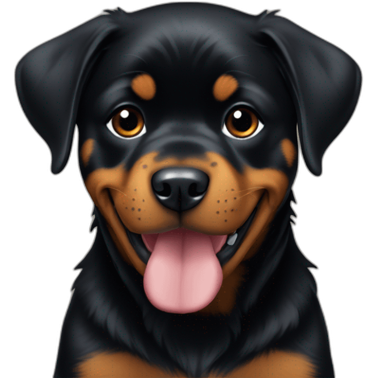 Baby Rottweiller emoji