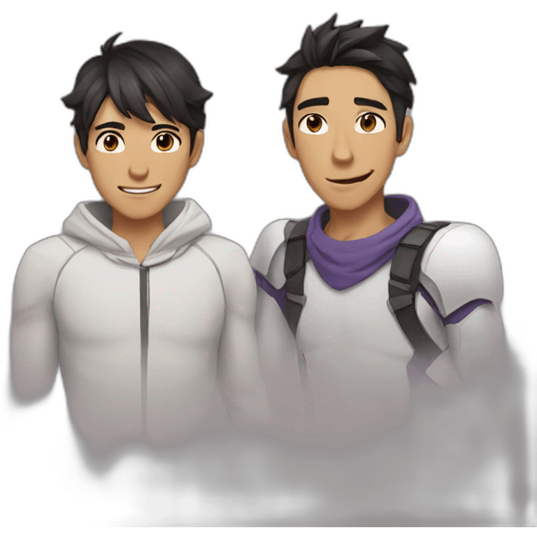 Shiro and Keith emoji