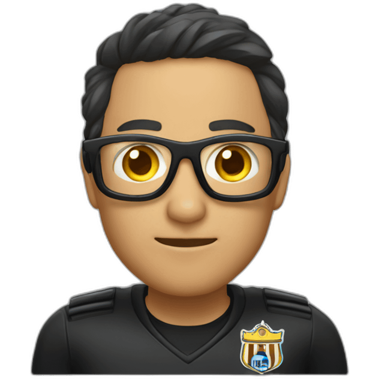 arbitro con gafas emoji