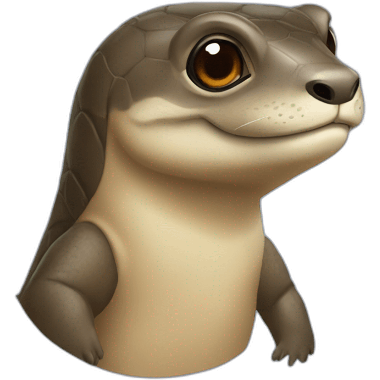 Tortue loutre emoji