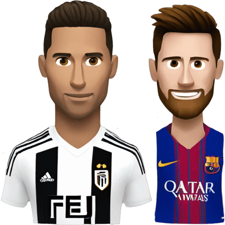 Cr7 vs messi  emoji