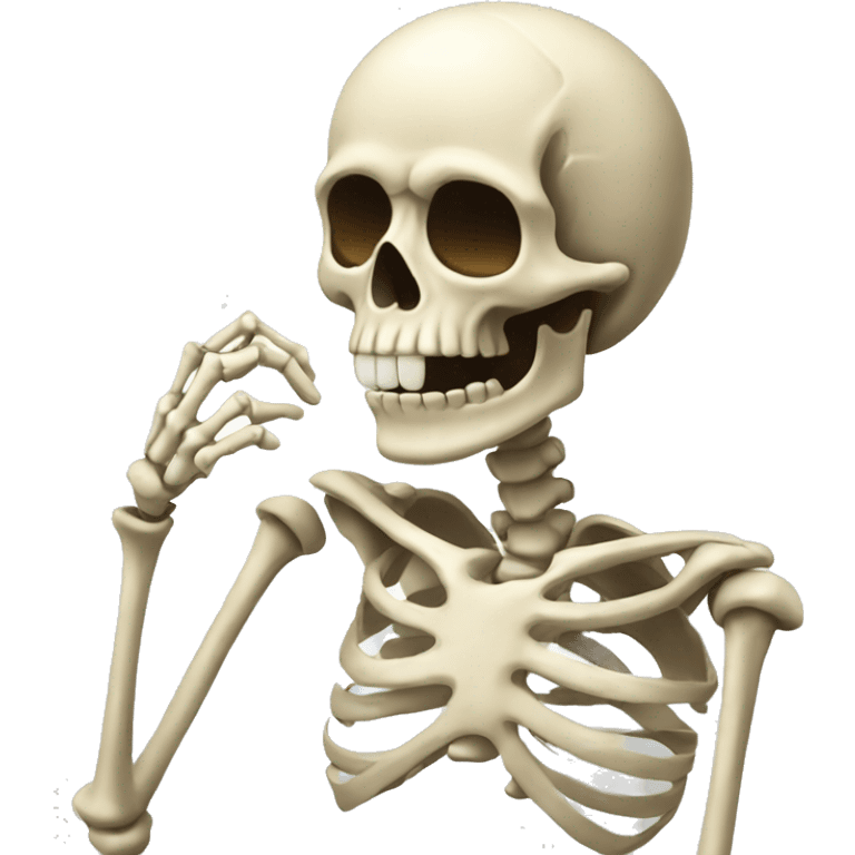 Skeleton emoji