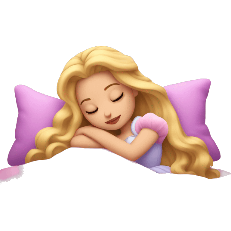 Sleeping beauty emoji