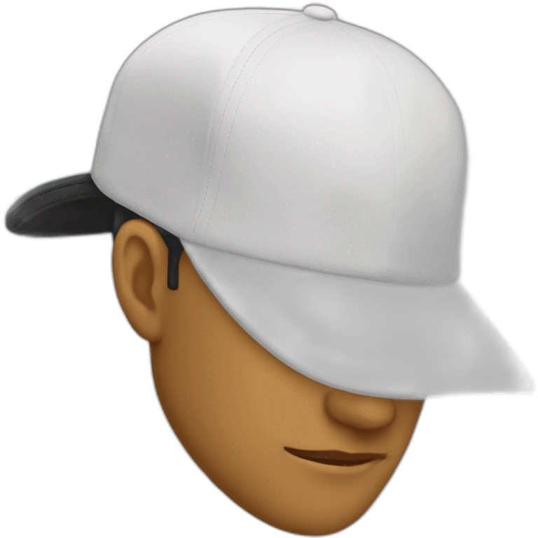 Casquette à l’envers emoji