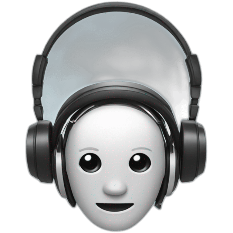 robot headphones emoji