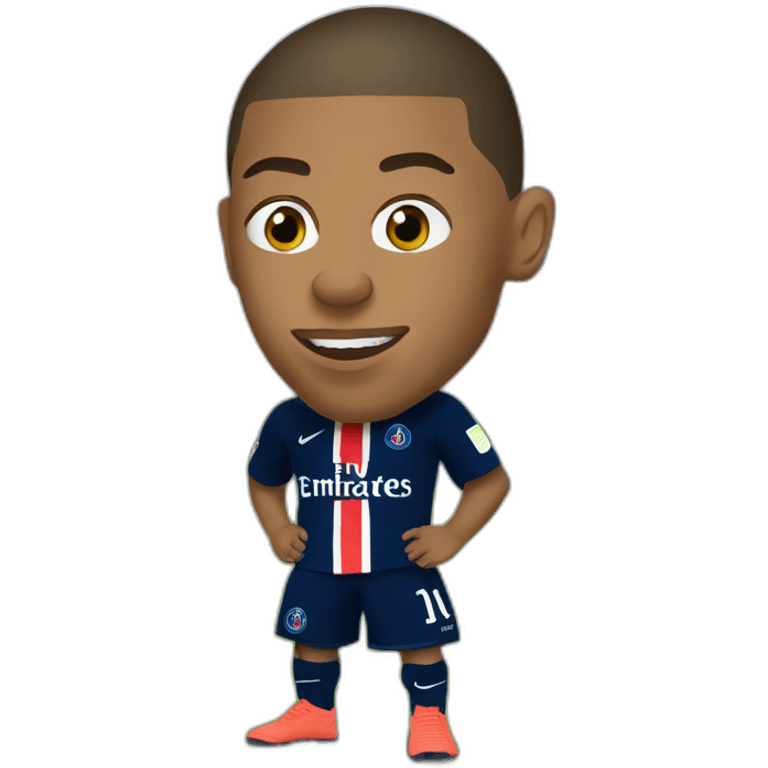 kylian mbappe psg emoji