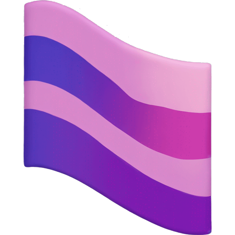 Bisexual flag emoji