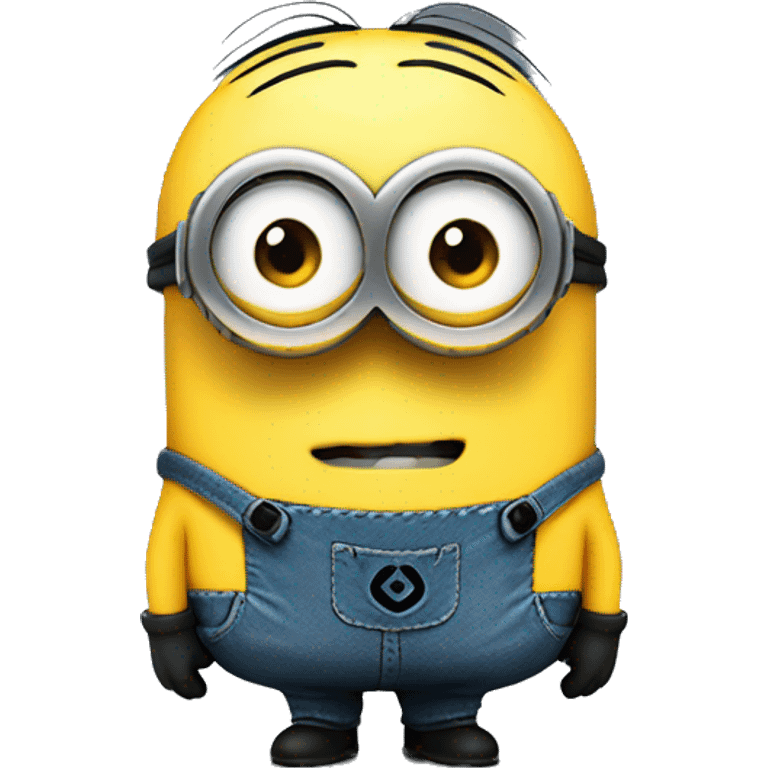 Despicable 4 character mega minion invisibility in the dark emoji