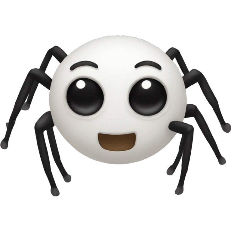 White spider emoji