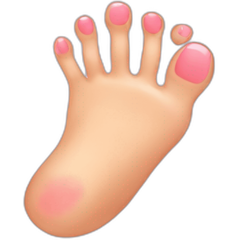 baby toes emoji