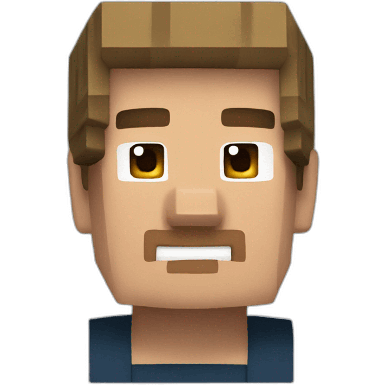 Steve de minecraft emoji