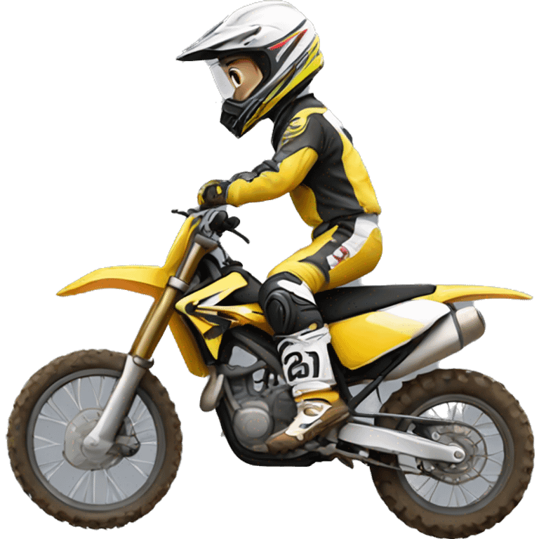 Motocross emoji