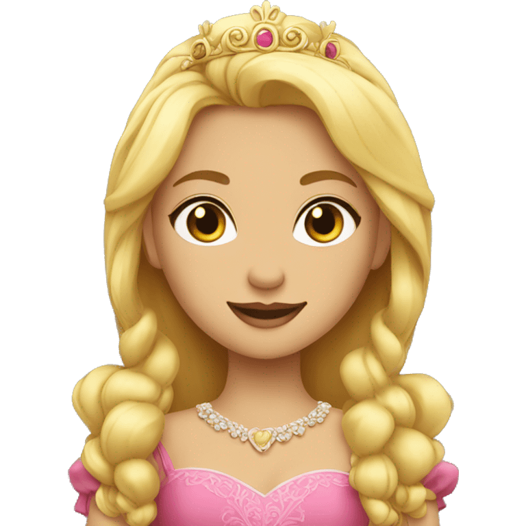 Princesa rubia emoji