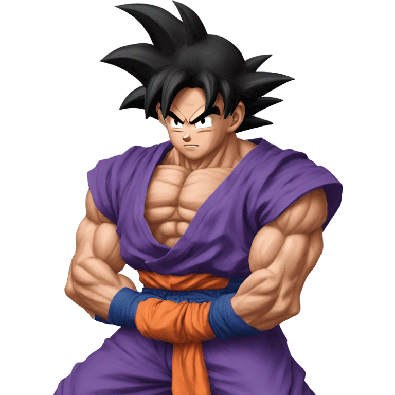 Goku morado emoji