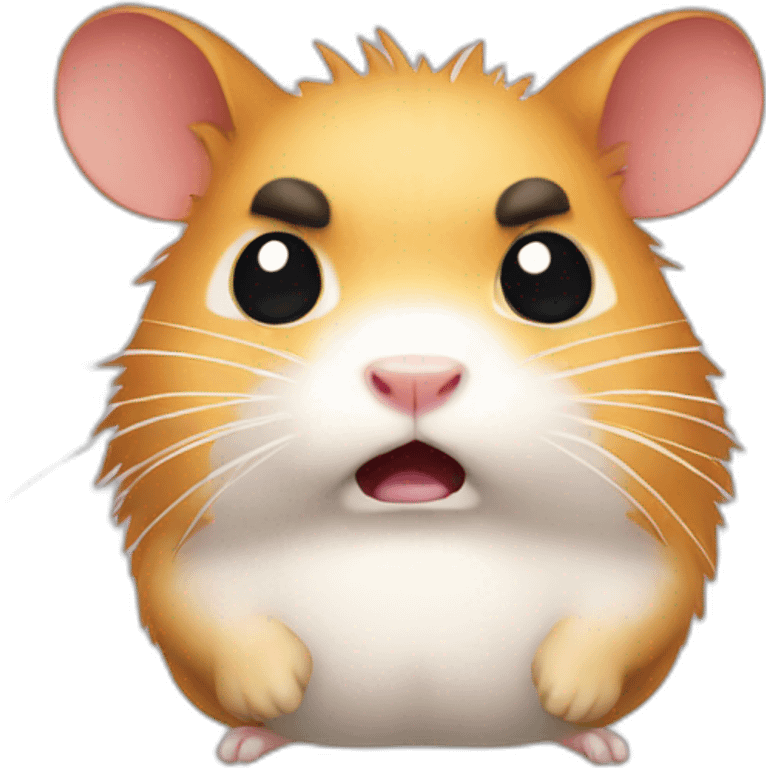 angry hamster emoji