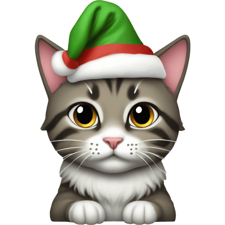 Hellot kitty christmas emoji