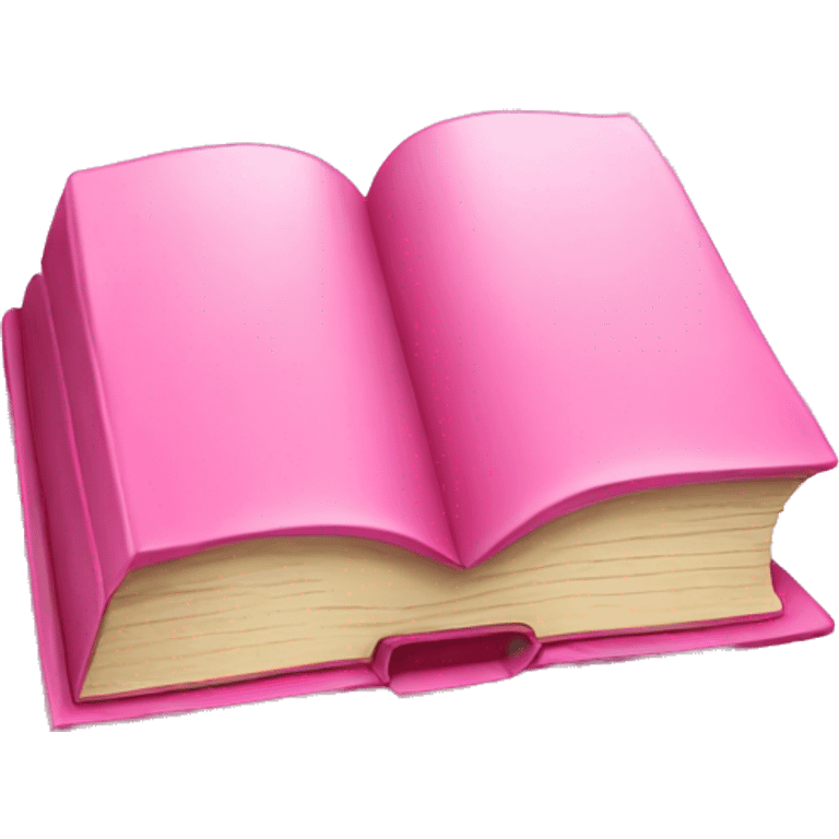 pink book emoji