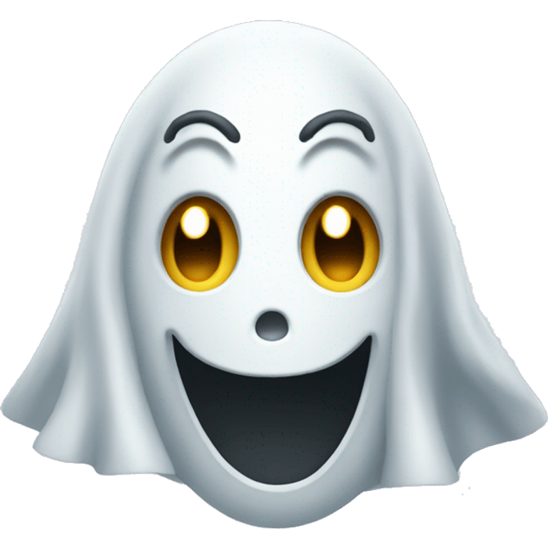 ghost saying hi  emoji