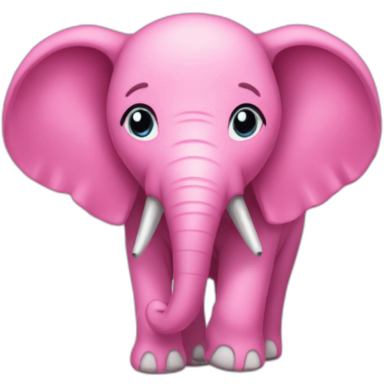 pink elephant emoji