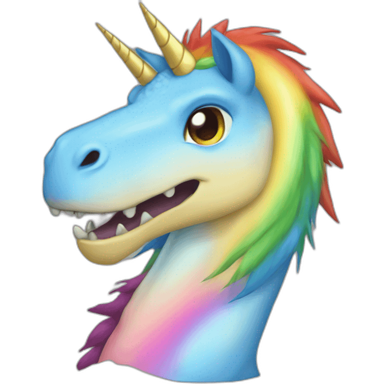 unicorn-tyrannosaurus-rainbow-digimon emoji