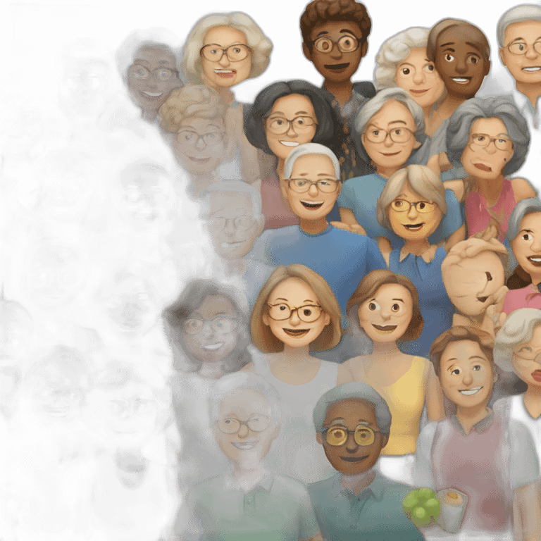 School reunion 10 seniors inclusive emoji