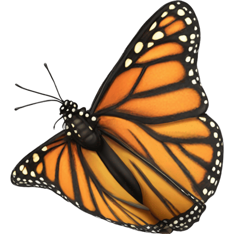 monarch butterfly emoji