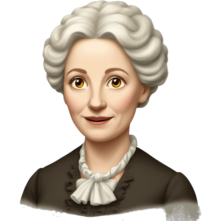 19th century white woman emoji