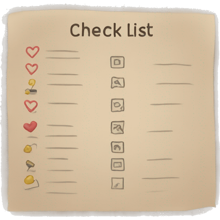 Check list emoji