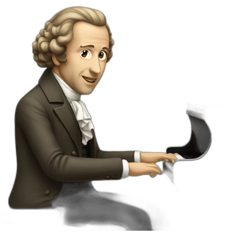 Hiperrealistic chopin emoji