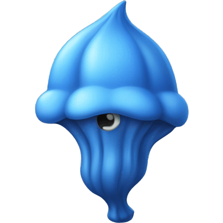 blue silme emoji