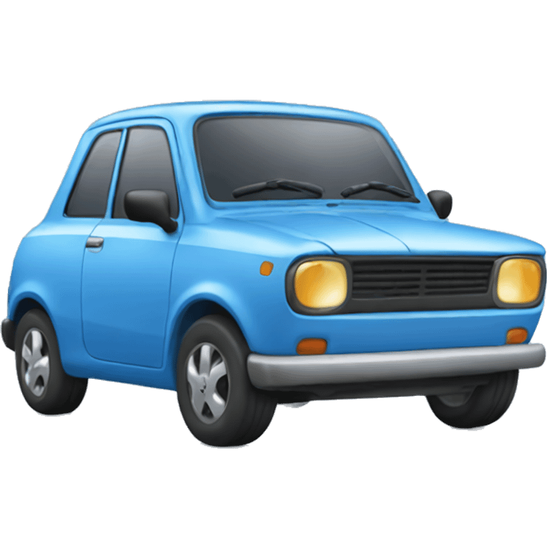 Small blue car emoji