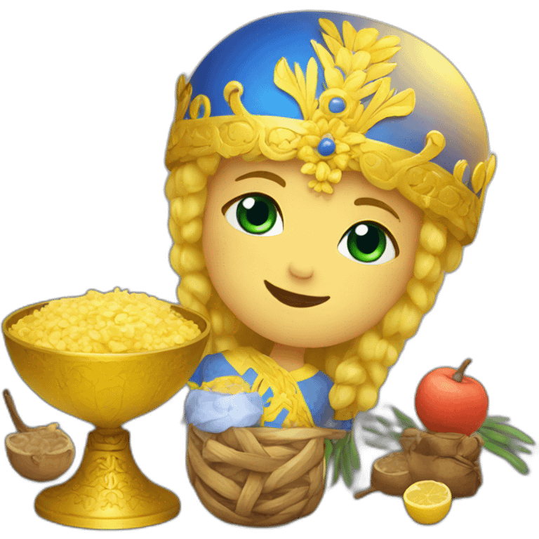 Ukraine new year emoji