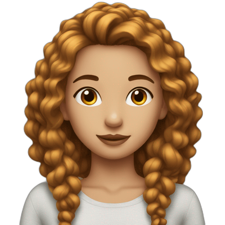 Beautiful girl emoji