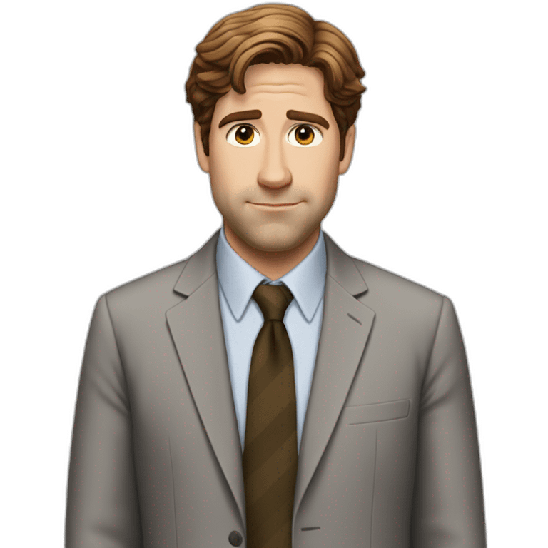 the office jim halpert emoji