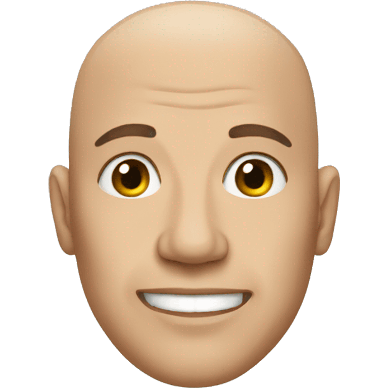 bald man emoji