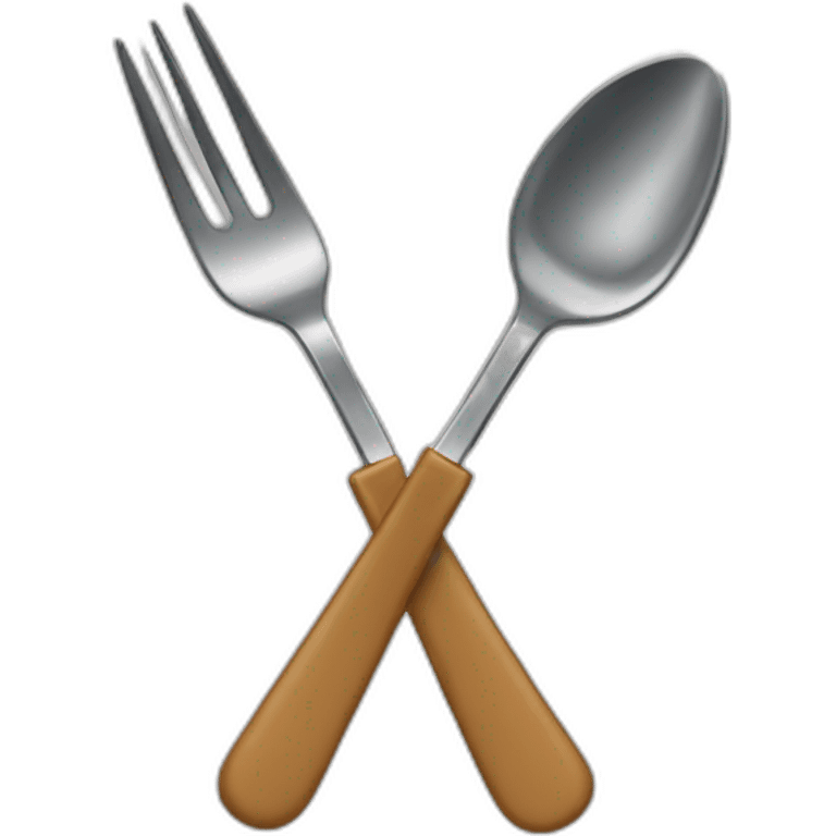 fork knife spoon crossed emoji