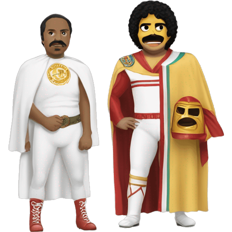 Encarnacion and nacho libre emoji