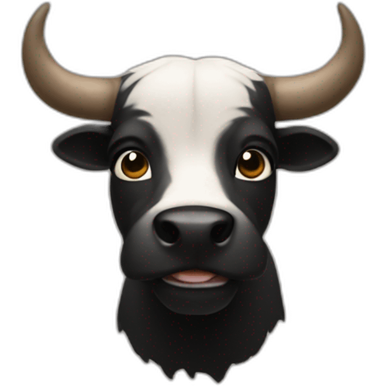 black bullterier emoji