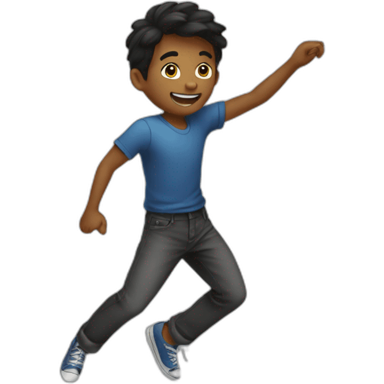 Dancing boy emoji