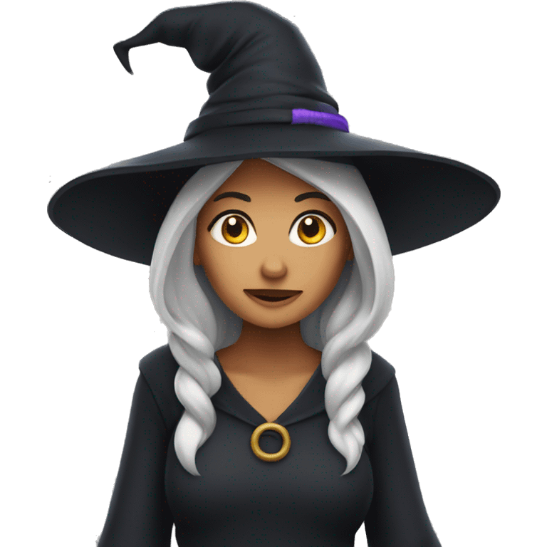 a witch emoji